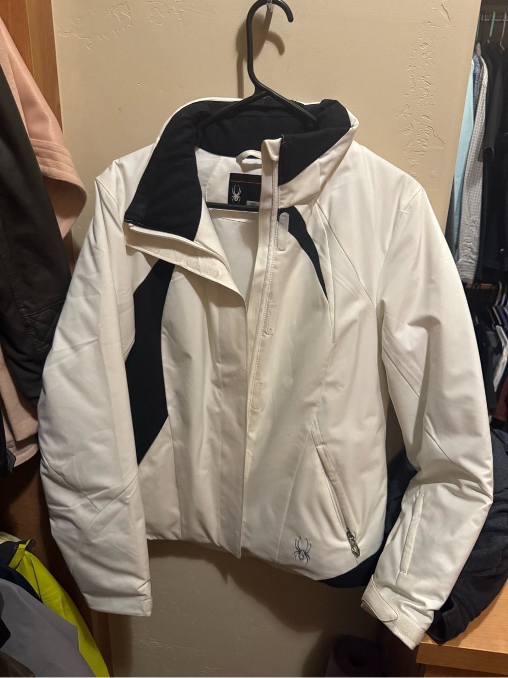 Spyder White Ski Jacket